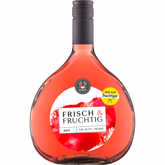 GWF Frisch & Fruchtig Rosé QbA halbtrocken 0,75 l 