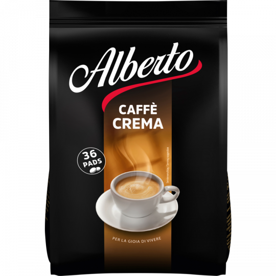 Alberto Caffè Crema Pads 36 Pads 