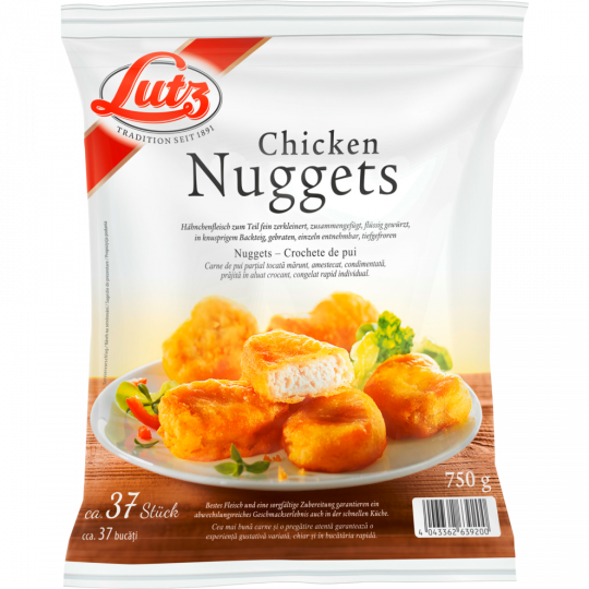 Lutz Chicken Nuggets 750 g 