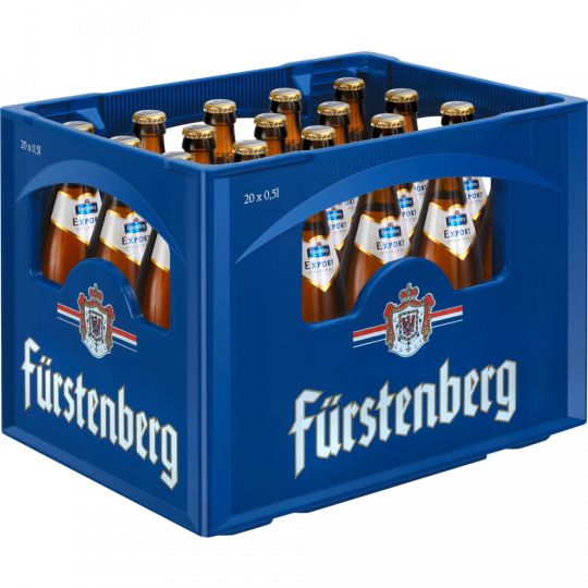 Fürstenberg Edel Export Kiste 20 x 0,5 l 
