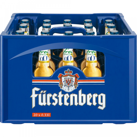 Fürstenberg Zitrus Radler alkoholfrei Kiste 20 x 0,33 l 