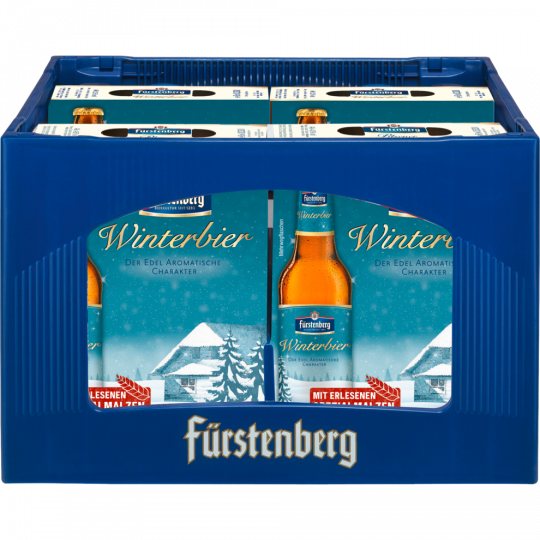 Fürstenberg Winterbier - Kiste 4 x 6 x 0,33 l 