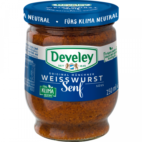 Develey Weisswurst Senf 250 ml 