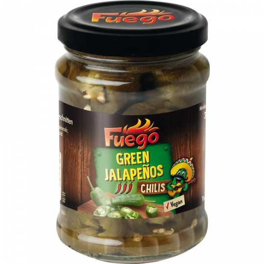 Fuego Green Jalapenos Chilis 210 g 