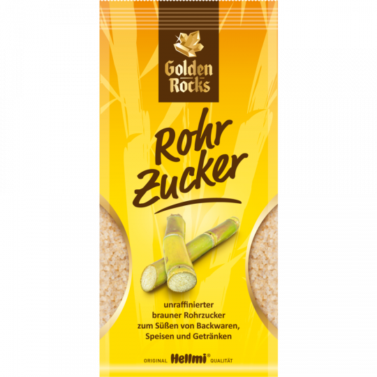 Golden Rocks Rohrzucker 500 g 
