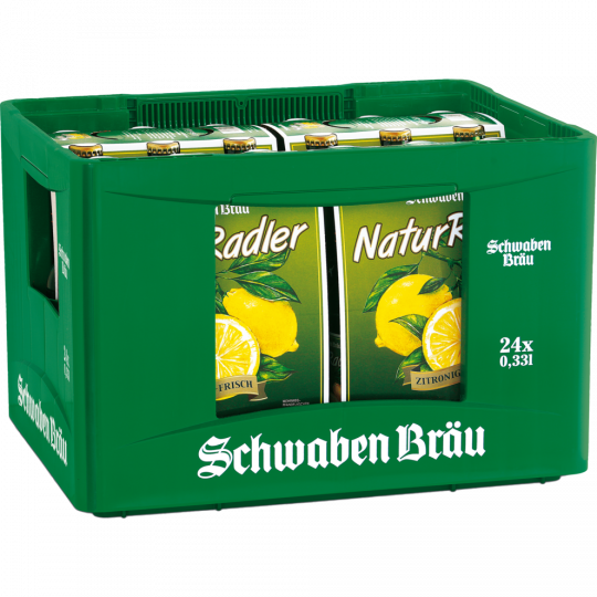 Schwaben Bräu Natur Radler - Kasten 20 x 0,3 l 