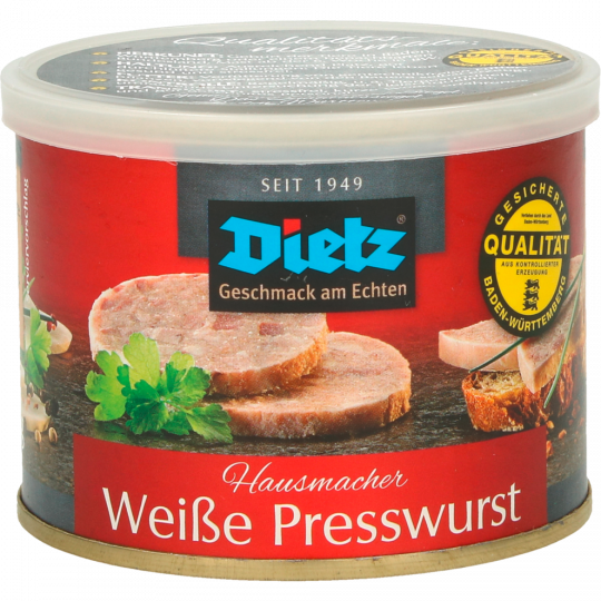 Dietz Weisse Presswurst 200 g 