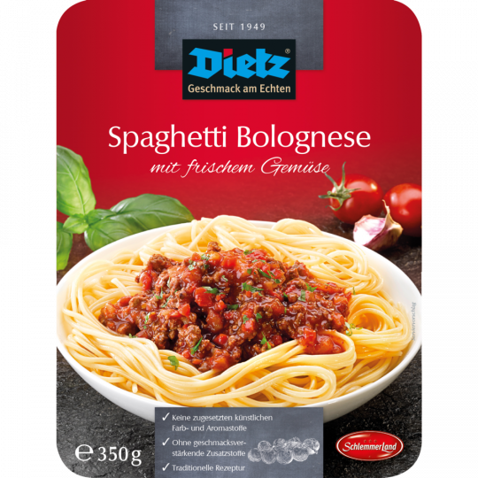 Schlemmerland Spaghetti Bolognaise 350 g 