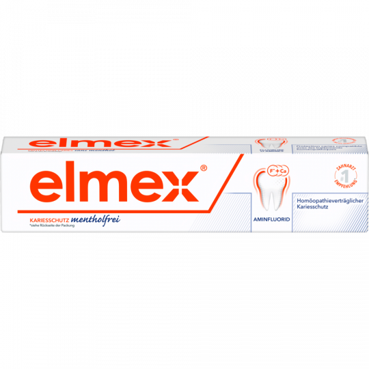 elmex Kariesschutz mentholfrei Zahnpasta 75 ml 