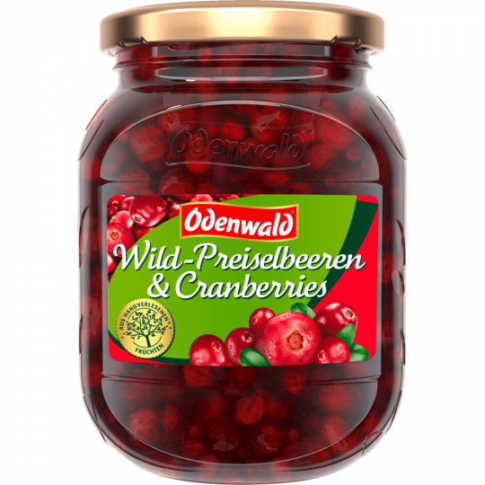 Odenwald Wild-Preiselbeeren & Cranberries 400 g 
