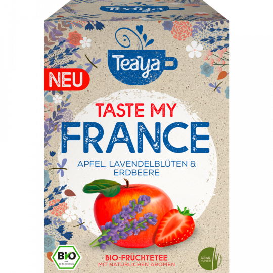 Bad Heilbrunner Bio Tee Teaya Taste my France 17 Teebeutel 