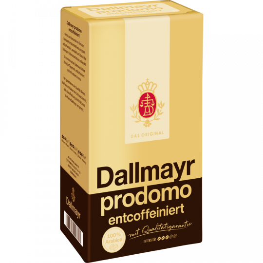 Dallmayr Prodomo entcoffeiniert Filterkaffee gemahlen 500 g 