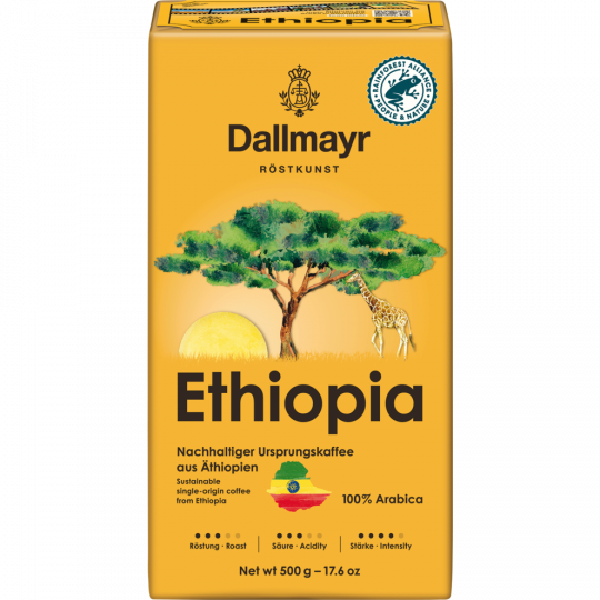 Dallmayr Ethiopia Filterkaffee gemahlen 500 g 