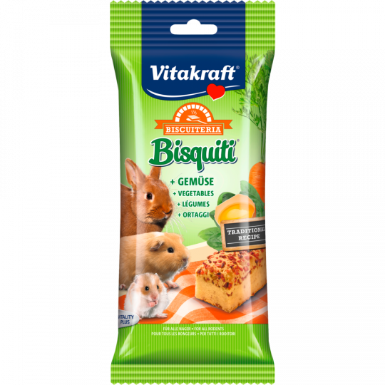 Vitakraft Bisquiti + Gemüse für Nager 50 g 