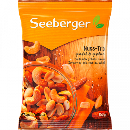 Seeberger Nuss-Trio 150 g 