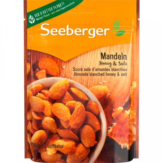 Seeberger Mandeln Honig & Salz 80 g 