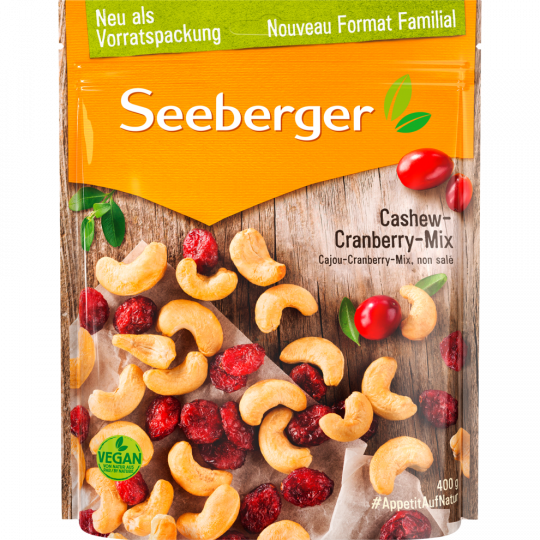 Seeberger Cashew-Cranberry-Mix 400 g 