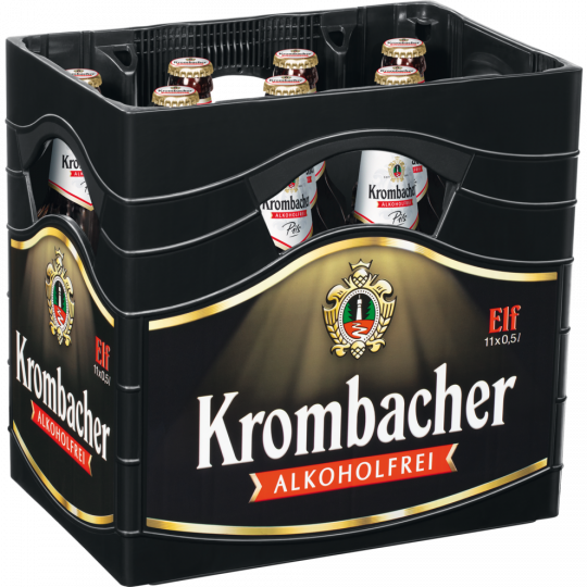 Krombacher Pils Alkoholfrei - Kiste 11 x 0,5 l 