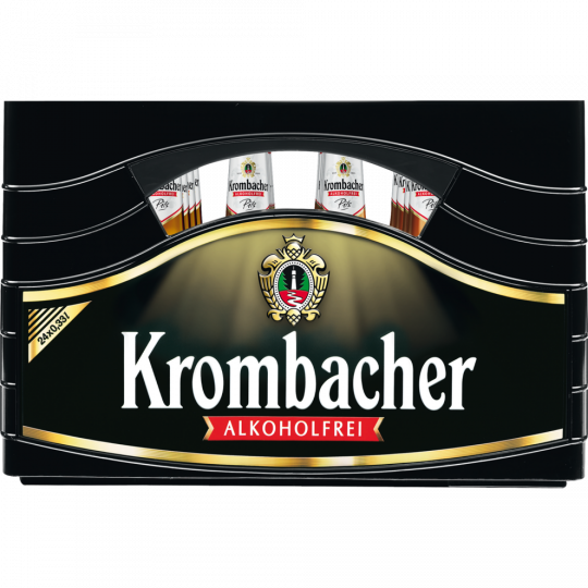 Krombacher Alkoholfrei - Kiste 24 x 0,33 l 