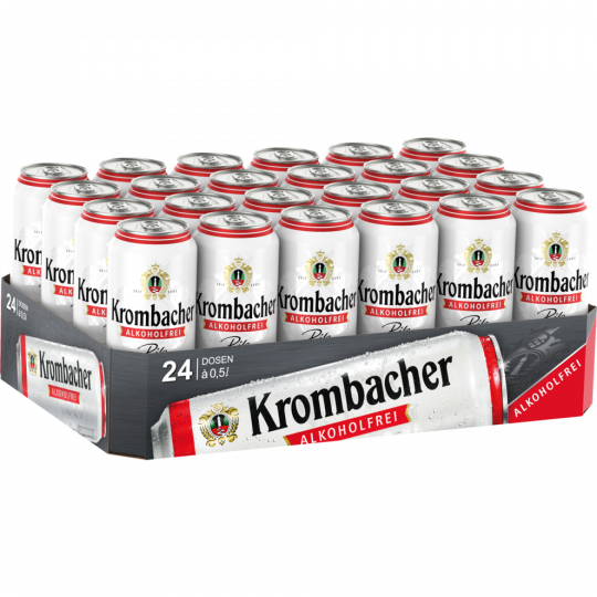 Krombacher Alkoholfrei - Tray 24 x 0,5 l 