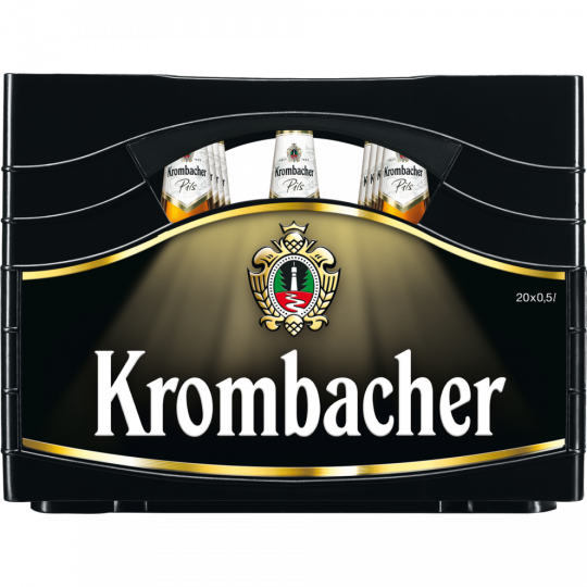Krombacher Pils - Kiste 20 x 0,5 l 