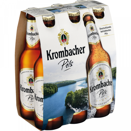 Krombacher Pils - 6-Pack 6 x 0,33 l 