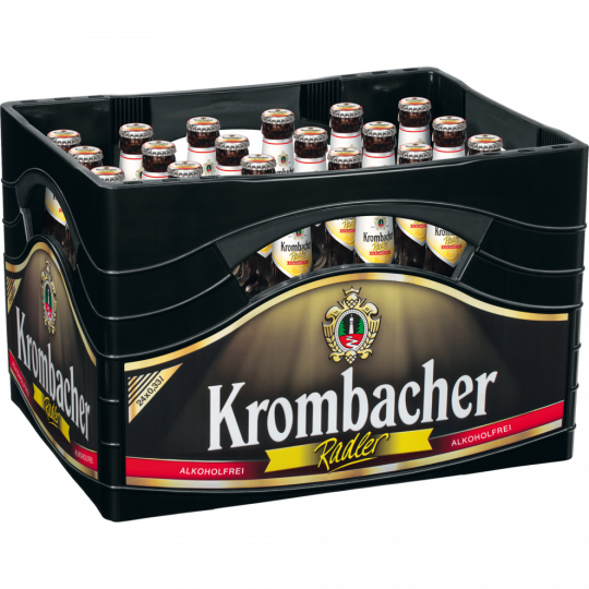Krombacher Radler alkoholfrei - Kiste 24 x 0,33 l 