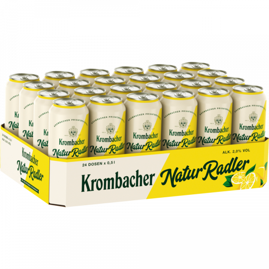 Krombacher Natur Radler - Tray 20 x 0,5 l 