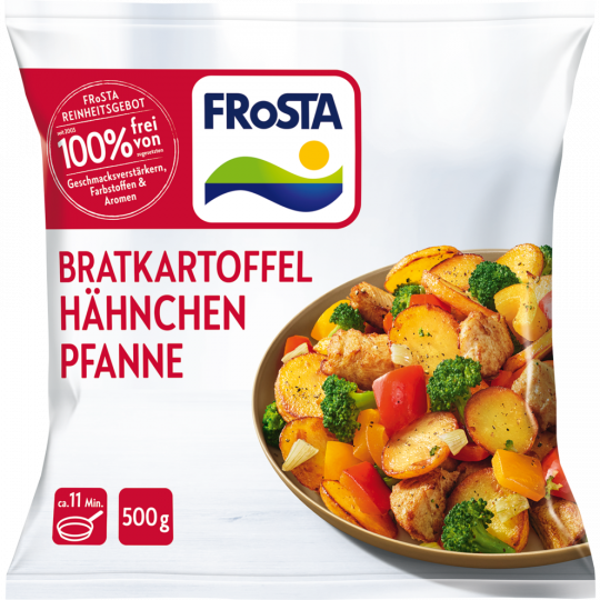 FRoSTA Bratkartoffel Hähnchen Pfanne 500 g 