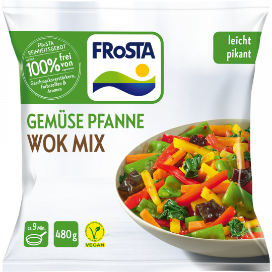 FRoSTA Gemüse Pfanne Wok Mix 480 g 
