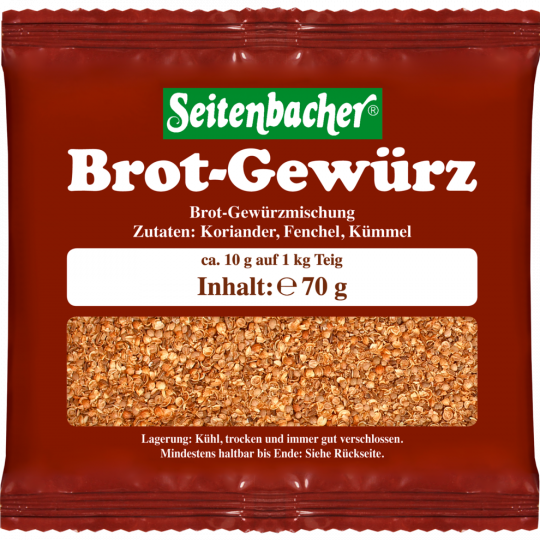 Seitenbacher Brot-Gewürz 70 g 