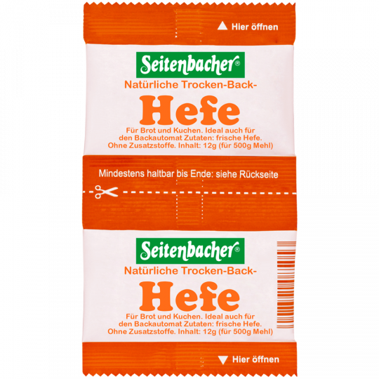 Seitenbacher Trocken-Back-Hefe 2 x 12 g 