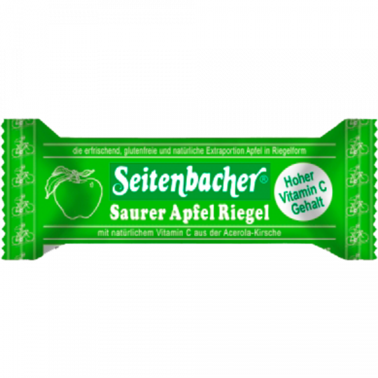 Seitenbacher Riegel Saurer Apfel 50 g 