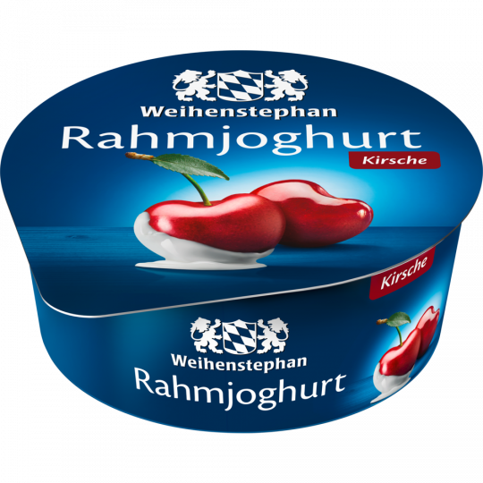 Weihenstephan Rahmjoghurt Kirsche 150 g 