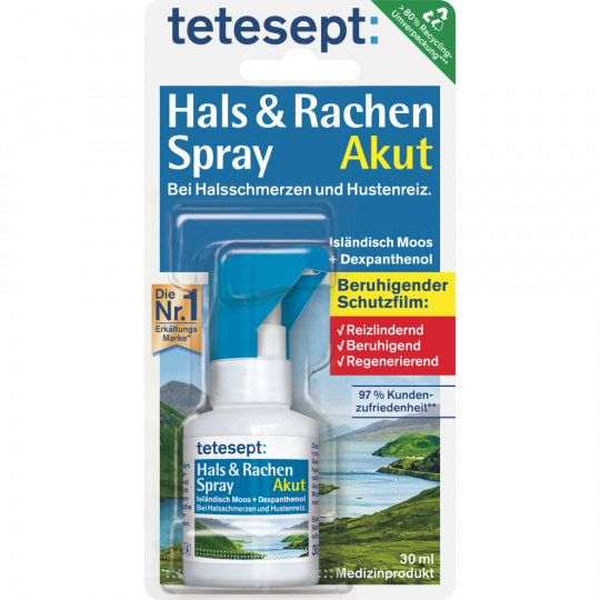 tetesept: Hals & Rachen Spray Akut 30 ml 