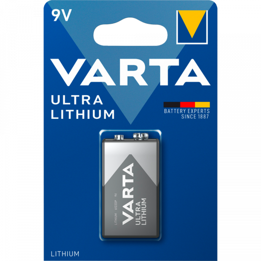 Varta Ultra Lithium 9V Block 