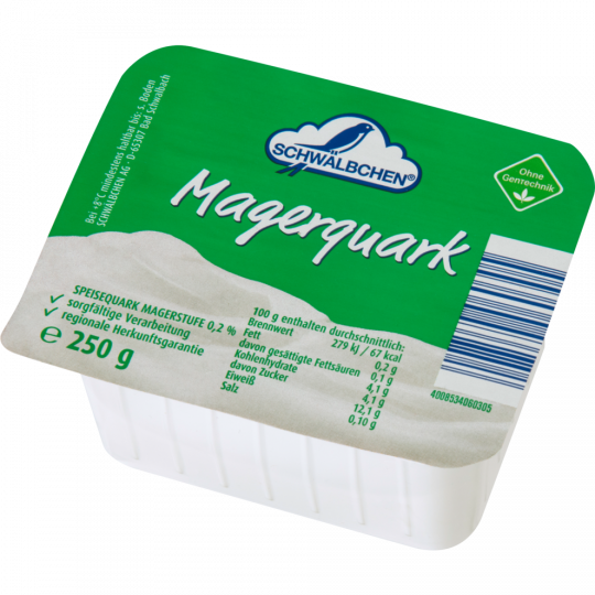 Schwälbchen Magerquark 0,2 % Fett 250 g 