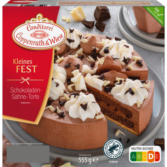 Conditorei Coppenrath & Wiese Schokoladen - Sahne - Torte 555 g 