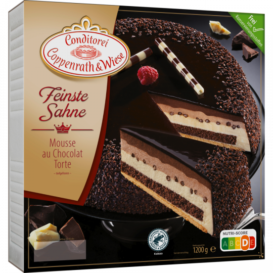 Conditorei Coppenrath & Wiese Feinste Sahne Mousse au Chocolat-Torte 1,2 kg 