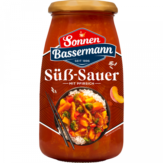 Sonnen Bassermann Fertigsauce Süß-Sauer 525 g 