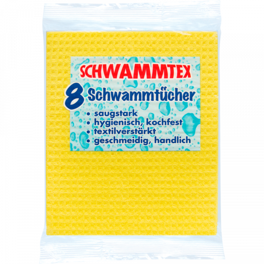 Spontex SCHWAMMTEX 8 Schwammtücher 8 Stück 
