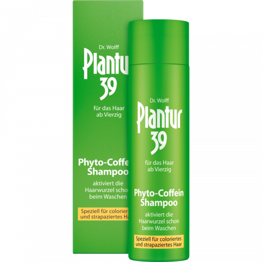 Plantur 39 Phyto-Coffein-Shampoo für coloriertes und strapaziertes Haar 250 ml 