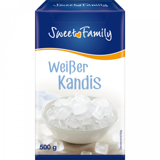 SweetFamily Weißer Kandis 500 g 