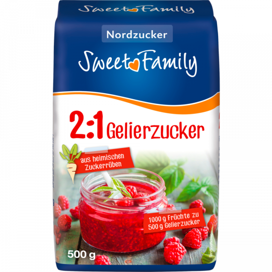 SweetFamily Gelierzucker 2:1 500 g 
