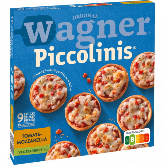 Original Wagner Piccolinis Tomate-Mozzarela 9 x 30 g 