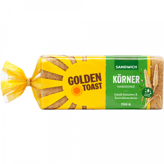 Golden Toast Körner Harmonie Sandwich 20 Scheiben 