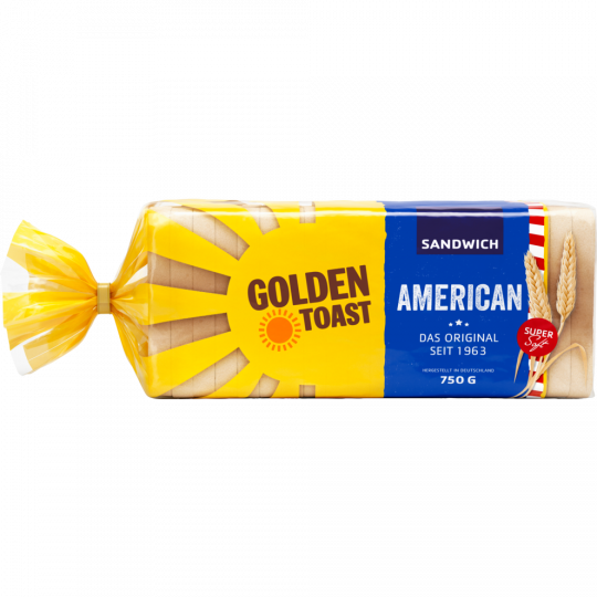 Golden Toast American Classic Sandwich 20 Scheiben 