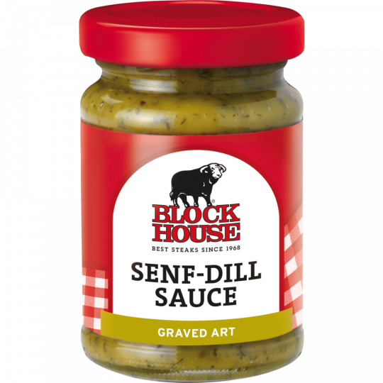 Block House Senf-Dill Sauce Graved Art 80 ml 