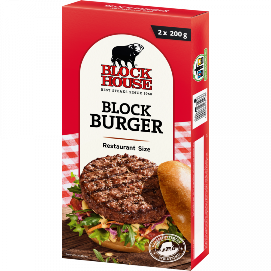Block House Block Burger 2 x 200 g 