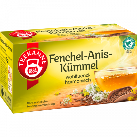 Teekanne Fenchel Anis-Kümmel 20 Teebeutel 